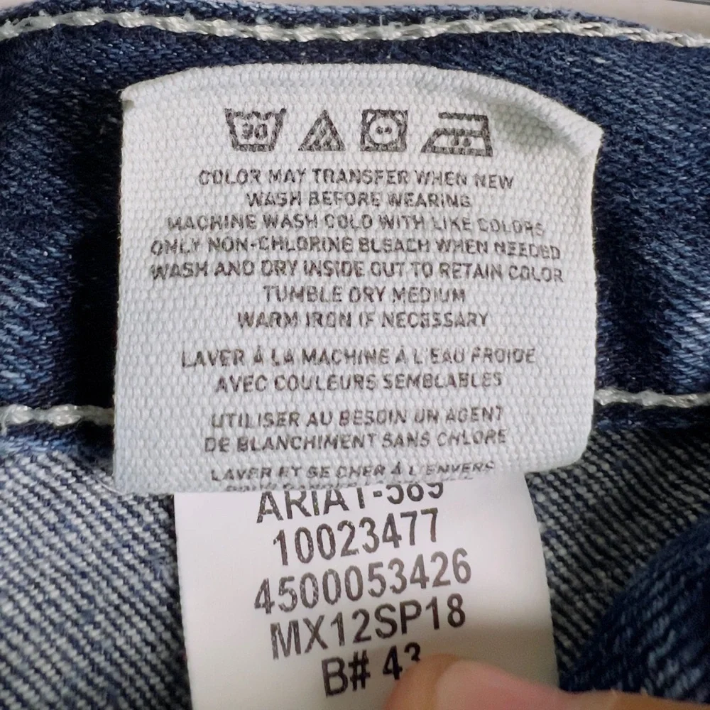 Ariat Mens M7 Rocker Straight Leg Jeans -35X31.25
